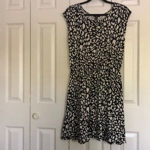 B/W Gap Cheetah print dress